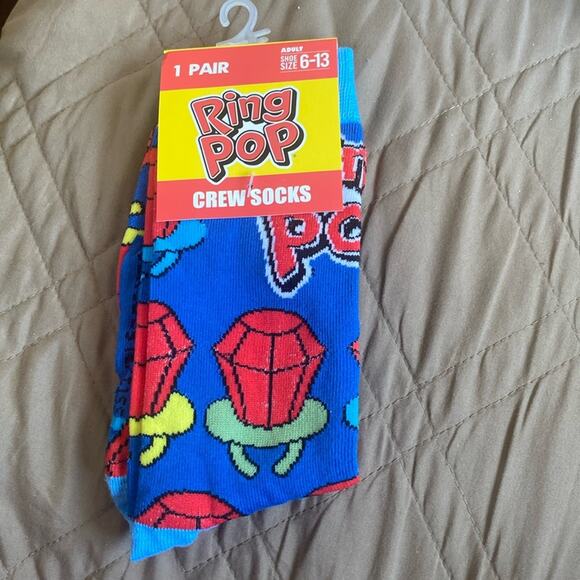 Ring Pop unisex novelty, cew Socks - Picture 4 of 5